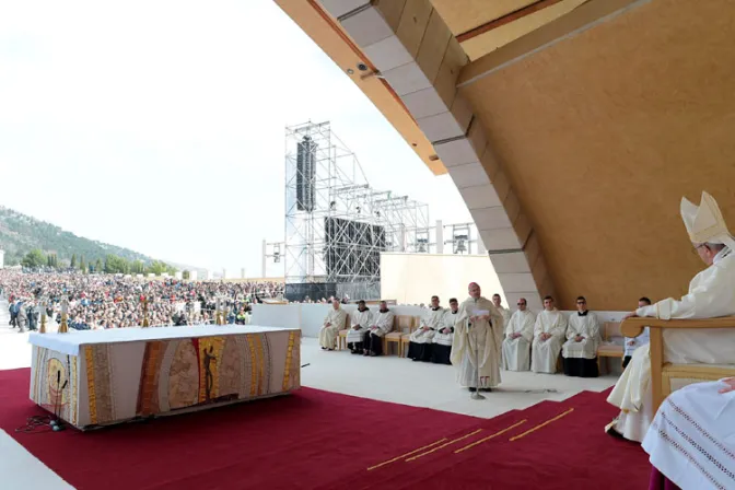 El Papa compara la cultura del descarte con las prácticas espartanas más crueles