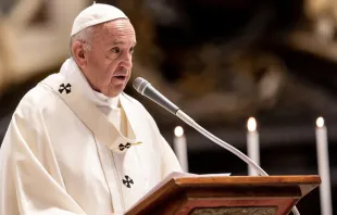 Imagen referencial. El Papa Francisco. Foto: Daniel Ibáñez / ACI Prensa  