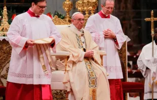 El Papa Francisco durante la Misa por la Epifanía del Señor / Foto: Lucía Ballester (ACI Prensa) 