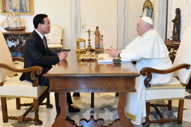 El Papa recibe en el Vaticano al presidente de Vietnam y dan importante paso diplomático