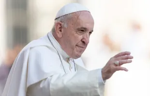 Imagen referencial. El Papa Francisco en el Vaticano. Foto: Daniel Ibáñez / ACI Prensa  