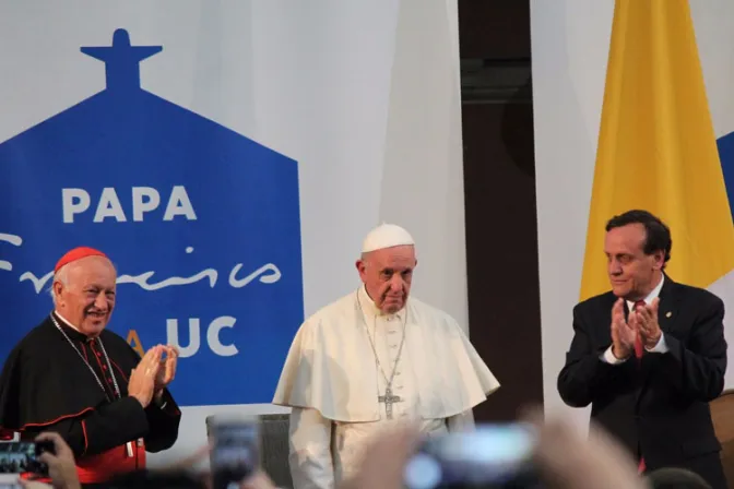TEXTO y VIDEO: Discurso del Papa en la Pontificia Universidad Católica de Chile