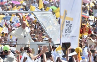 Papa Francisco en Iquique / Foto: Comisiu00f3n Visita Papa Francisco a Chile 