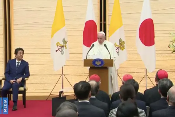 Discurso del Papa Francisco a las autoridades de Japón