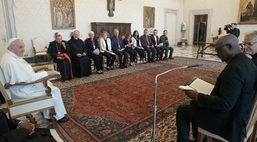 Papa con representantes de la Federación Luterana Mundial. Foto: Vatican Media?w=200&h=150