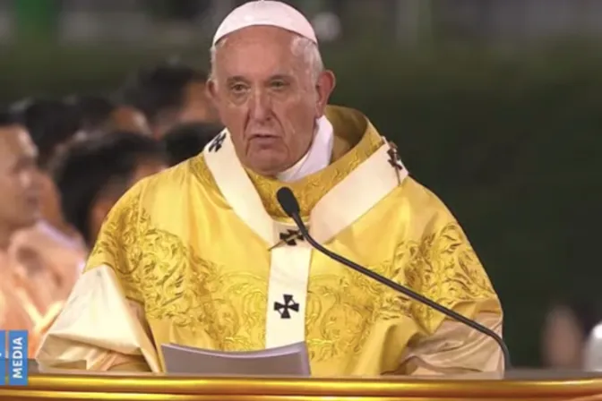 Homilía del Papa Francisco de la Misa en el estadio nacional de Tailandia