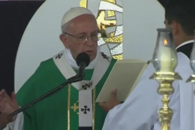 TEXTO y VIDEO: Homilía del Papa Francisco en la Base Aérea Las Palmas en Perú