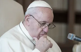 Imagen referencial Papa Francisco en el Vaticano. Foto: Vatican Media 