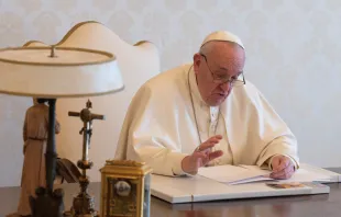 Imagen referencial. Video mensaje del Papa Francisco. Foto: Vatican Media 