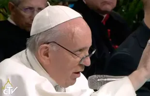 El Papa Francisco en el estadio San Siro en Milán. Captura Youtube CTV 