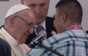 Papa Francisco en Encuentro de Oraciu00f3n por la Reconciliaciu00f3n / Imagen: Captura Youtube 