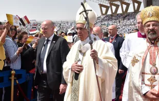 El Papa Francisco en la Misa. Foto: L'Osservatore Romano 