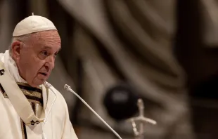 Imagen referencial. Papa Francisco en el Vaticano. Foto: Daniel Ibáñez / ACI Prensa 