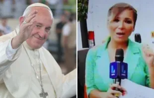 El Papa Francisco en Trujilllo - Karina Chávez / Foto: David Ramos (ACI Prensa) - Facebook Karina Chávez 