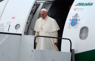 Llegada del Papa Francisco a Polonia / Crédito: Flickr JMJ 2016 - Paulina Krzy?ak 