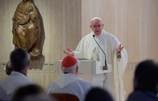 El Papa Francisco en la Misa / Foto: L'Osservatore Romano 
