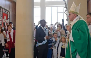 El Papa en la Misa. Foto: L'Osservatore Romano 