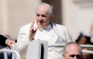 Foto referencial del Papa Francisco en una Audiencia General. Crédito: Vatican Media 