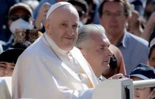 Papa Francisco en el Vaticano. (Imagen referencial). Crédito: Daniel Ibáñez / ACI Prensa 