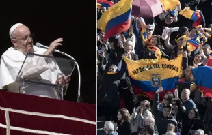 Papa Francisco. Fieles de Ecuador. Crédito: Vatican Media 