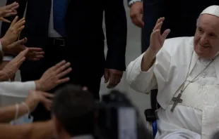 Imagen referencial del Papa Francisco. Crédito: Daniel Ibáñez/ACI Prensa. 