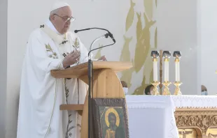 Papa Francisco celebra Misa en Chipre. Foto: Vatican Media 