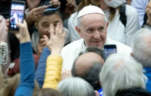 Imagen referencial del Papa Francisco. Crédito: Daniel Ibáñez/ACI Prensa. 