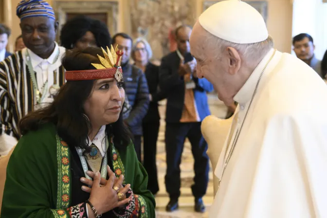 El Papa Francisco pide aprender de la sabiduría de los pueblos indígenas