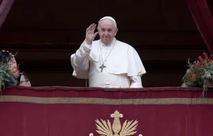 Papa Francisco felicita por la Navidad 2021. Foto: Vatican Media 
