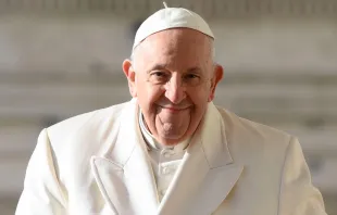 El Papa Francisco en la Audiencia General del 29 de marzo. Crédito: Vatican Media 