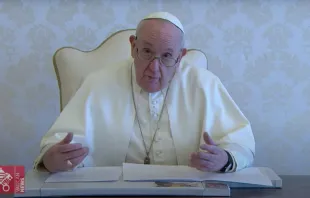 Video mensaje del Papa Francisco. Foto: Captura 