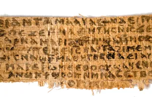 Papiro del supuesto "Evangelio de la esposa de Jesús". Foto: Dominio Público / Wikipedia 