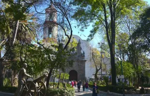 Parroquia de los Santos Apóstoles Felipe y Santiago. Foto: Gobierno de Ciudad de México. 