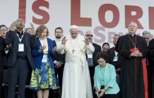Papa Francisco en el 50 aniv de la Renovación Carismática en junio de 2017. Foto: Vatican Media / ACI 