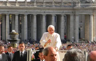 Imagen referencial de Benedicto XVI. Crédito: CNA 