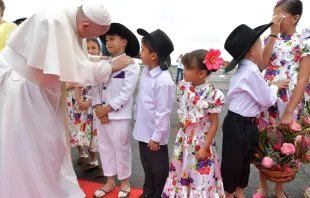 EL Papa Francisco en Colombia. Crédito: Vatican Media 