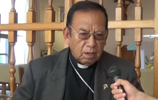 Cardenal Toribio Porco Ticona. Captura Youtube Diakonia Multimedia Bolivia 