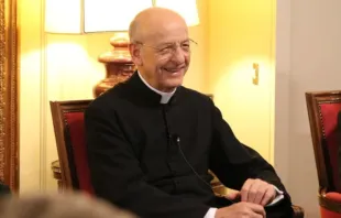Mons. Fernando Ocáriz, Prelado del Opus Dei. Crédito: Sitio web del Opus Dei 