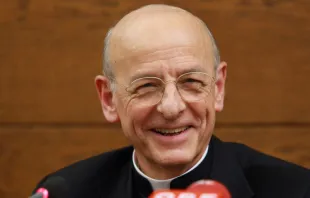 El nuevo Prelado del Opus Dei, Mons. Fernando Ocáriz. Foto: Daniel Ibáñez / ACI Prensa 