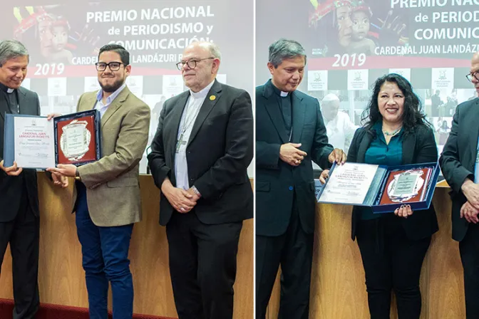 Iglesia en el Perú premia a periodistas por su labor