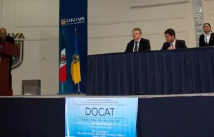 Presentación del Docat en México / Foto: Instituto Mexicano de Doctrina Social 