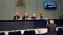 Presentación del documento en la Sala de Prensa del Vaticano. Foto: ACI Prensa