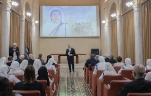 Presentación en el Vaticano de película sobre Madre Teresa. Foto: Daniel Ibáñez / ACI Prensa 