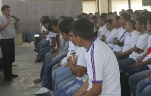 Presos de la cárcel El Milagro / Foto: Arquidiócesis de Trujillo 