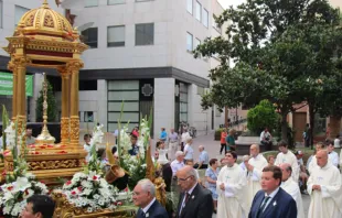 Procesiu00f3n del Corpus Christi en la diu00f3cesis de Getafe. Cru00e9dito: Diu00f3cesis de Getafe.  