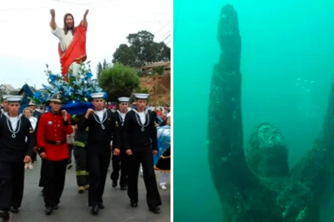 Se aproxima la fiesta del Cristo Sumergido, monumental escultura en el mar