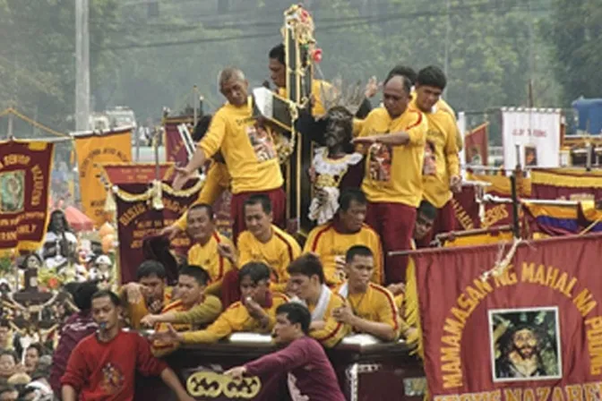 Más 1,5 millones asisten a procesión del Nazareno Negro en Filipinas [FOTOS Y VIDEO]