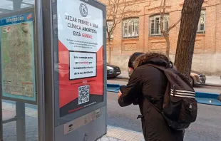Campaña de “Cancelados” en las calles de España (enero 2022) / Crédito: Asociación Católica de Propagandistas (ACdP)  