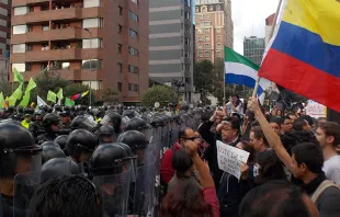 Protestas en Ecuador (2015) / Crédito: Contenido libre de Wikimedia Commons 