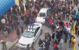 Las protestas en Baltimore, Estados Unidos. Captura de pantalla Youtube 